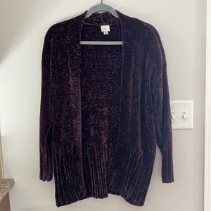 A New Day velvet cardigan, great condition